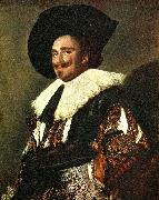 Frans Hals den leende kavaljeren painting